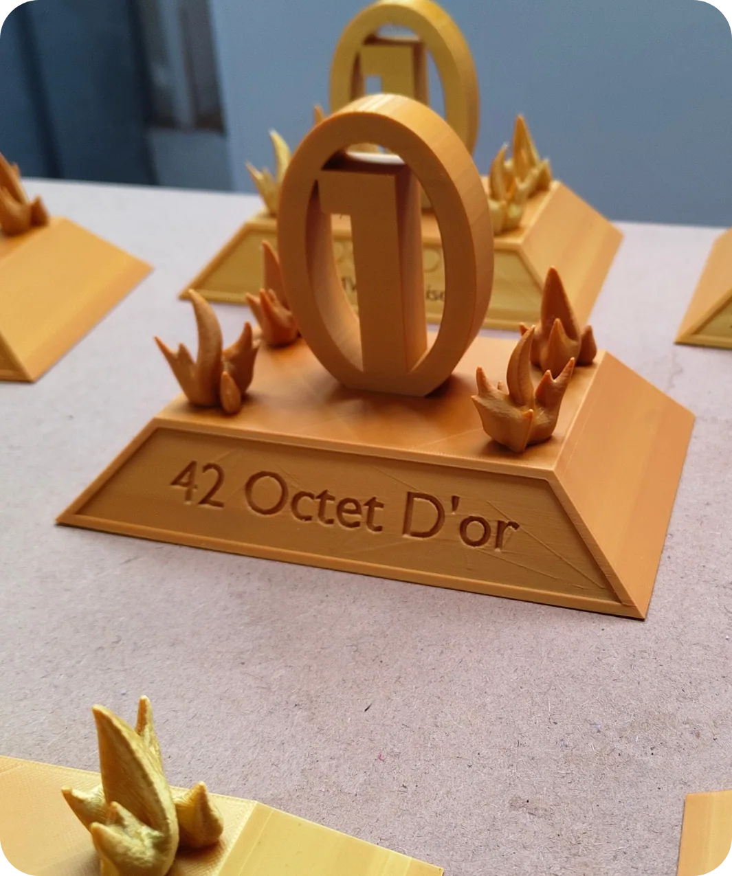 3D-printed prototype